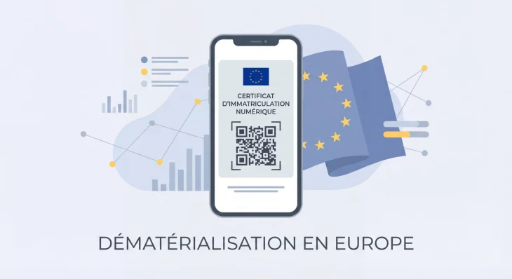 Illustration Carte grise numérique : l’Europe accélère… la France peut-elle suivre ?